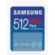 Kép 2/3 - SAMSUNG PRO PLUS (2023) SDXC 512GB CLASS 10 UHS-I U3 V30 180/130 MB/s