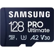 Kép 2/3 - SAMSUNG PRO ULTIMATE (2023) MICRO SDXC 128GB + ADAPTER CLASS 10 UHS-I U3 A2 V30 200/130 MB/s
