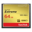 Kép 2/2 - SANDISK COMPACT FLASH EXTREME UDMA7 MEMÓRIAKÁRTYA 120MB/s 64GB