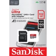 Kép 1/4 - SANDISK ULTRA MICRO SDXC 512GB + ADAPTER CLASS 10 UHS-I U1 A1 150 MB/s