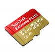 SANDISK EXTREME PLUS MICRO SDHC 32GB + ADAPTER CLASS 10 UHS-I U3 A1 V30 100/90 MB/s