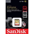 Kép 1/3 - SANDISK EXTREME SDXC 256GB CLASS 10 UHS-I U3 V30 180/130 MB/s