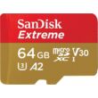 SANDISK EXTREME FOR MOBILE GAMING MICRO SDXC 64GB CLASS 10 UHS-I U3 A2 V30 160/60 MB/s