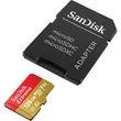 Kép 5/5 - SANDISK EXTREME MOBILE MICRO SDXC 128GB + ADAPTER CLASS 10 UHS-I U3 A2 V30 190/90 MB/s