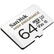 SANDISK HIGH ENDURANCE MICRO SDXC 64GB + ADAPTER CLASS 10 UHS-I U3 V30 100/40 MB/s