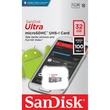 Kép 1/2 - SANDISK ULTRA MICRO SDHC 32GB CLASS 10 UHS-I U1 ANDROID 100 MB/s OLVASÁSI SEBESSÉG