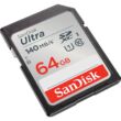 SANDISK ULTRA SDXC 64GB CLASS 10 UHS-I U1 (140 MB/s OLVASÁSI SEBESSÉG)