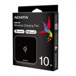 Kép 1/5 - ADATA CW0100 QI VEZETÉK NÉLKÜLI GYORSTÖLTŐ PAD 10W