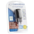 Kép 3/3 - ESPERANZA EZ113 HÁLÓZATI TÖLTŐ 1xUSB PORT 5V 0,8A FEKETE