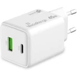 Kép 2/4 - MEDIARANGE HÁLÓZATI TÖLTŐ USB-C/USB-A PD 3.0 QC 3.0 45W FEHÉR