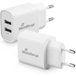 Kép 1/2 - MEDIARANGE HÁLÓZATI TÖLTŐ 2xUSB-A 12W FEHÉR