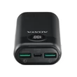 Kép 4/6 - ADATA P10000QCD POWERBANK 10.000 mAh 18W QC 3.0/PD 3.0 FEKETE
