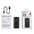 Kép 6/6 - ADATA P10000QCD POWERBANK 10.000 mAh 18W QC 3.0/PD 3.0 FEKETE
