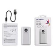 Kép 6/6 - ADATA P10000QCD POWERBANK 10.000 mAh 18W QC 3.0/PD 3.0 FEHÉR