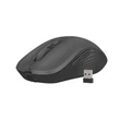 Kép 2/5 - NATEC ROBIN NMY-0915 VEZETÉK NÉLKÜLI OPTIKAI EGÉR 2,4GHZ 1600DPI FEKETE