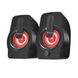 Kép 4/6 - TRUST GEMI RGB USB 2.0 SZTEREÓ HANGSZÓRÓ 12W FEKETE