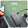 Kép 7/8 - AXAGON HMC-6GM2 USB-C 3.2 GEN 2 SUPERSPEED 6in1 USB HUB NVMe/SATA M.2-PD 3.0 100W