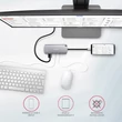 Kép 7/9 - AXAGON HMC-6M2 USB-C 3.2 GEN 1 SUPERSPEED 6in1 USB HUB SATA M.2-GIGABIT LAN-PD 3.0 100W