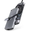 Kép 1/9 - AXAGON HMC-6M2 USB-C 3.2 GEN 1 SUPERSPEED 6in1 USB HUB SATA M.2-GIGABIT LAN-PD 3.0 100W