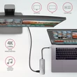 Kép 4/7 - AXAGON HMC-HCR3A USB-C 3.2 GEN 1 SUPERSPEED 5in1 USB HUB