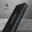 Kép 4/7 - AXAGON HUE-G1A USB 3.2 GEN 1 SLIM HUB 4 PORT