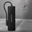 Kép 6/7 - AXAGON HUE-G1C USB-C 3.2 GEN 1 SLIM HUB 4 PORT