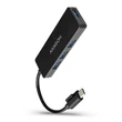 Kép 1/7 - AXAGON HUE-G1C USB-C 3.2 GEN 1 SLIM HUB 4 PORT