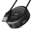 Kép 1/6 - AXAGON HUE-P1A USB 3.2 GEN 1 HUB 4 PORT
