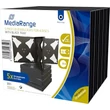 Kép 1/2 - MEDIARANGE 22mm CD TOK 4 DB LEMEZ TÁROLÁSÁHOZ 5 DB-OS CSOMAG BOX34-4