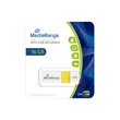 Kép 1/3 - MEDIARANGE USB 2.0 PENDRIVE COLOR EDITION 16GB SÁRGA MR972