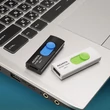 Kép 2/6 - ADATA UV320 USB 3.1 PENDRIVE 128GB FEHÉR/ZÖLD