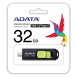 Kép 1/5 - ADATA UC300 USB-C 3.2 GEN 1 PENDRIVE 32GB FEKETE-ZÖLD