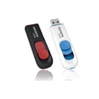 ADATA USB 2.0 PENDRIVE CLASSIC C008 8GB FEKETE/PIROS