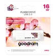 Kép 1/3 - GOODRAM UME2 USB 2.0 PENDRIVE 16GB SPRING FEHÉR