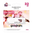 Kép 1/3 - GOODRAM UME2 USB 2.0 PENDRIVE 32GB SPRING FEHÉR