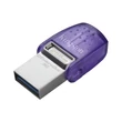 Kép 3/3 - KINGSTON DATATRAVELER MICRODUO 3C USB 3.2/USB-C FÉMHÁZAS PENDRIVE 256GB (200 MB/s OLVASÁSI SEBESSÉG)
