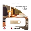 Kép 1/3 - KINGSTON DATATRAVELER SE9 G3 USB 3.2 GEN 1 FÉMHÁZAS PENDRIVE 128GB (220/100 MB/s) ARANY