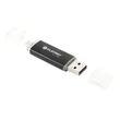 Kép 1/2 - PLATINET PMFA64B AX-DEPO USB 2.0/MICRO USB PENDRIVE 64GB FEKETE