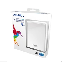 ADATA USB 3.0 HDD 2,5 HV620 1TB FEHÉR FÉNYES