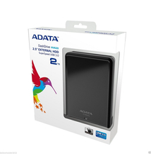 ADATA USB 3.0 HDD 2,5 HV620 2TB FEKETE FÉNYES