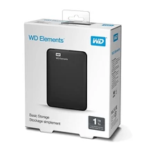 WESTERN DIGITAL ELEMENTS USB 3.0 HDD 2,5 FEKETE 1TB