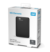 WESTERN DIGITAL ELEMENTS USB 3.0 HDD 2,5 FEKETE 1TB