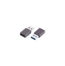 C-TECH USB 3.2 (APA) - USB-C (ANYA) ÁTALAKÍTÓ ADAPTER SZÜRKE