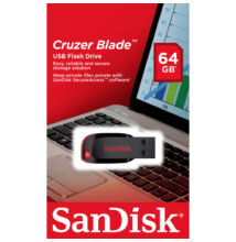 SANDISK USB 2.0 PENDRIVE CRUZER BLADE 64GB FEKETE