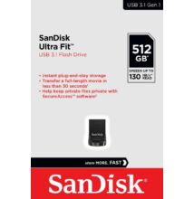SANDISK USB 3.1 ULTRA FIT PENDRIVE 512GB