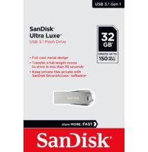 SANDISK USB 3.1 ULTRA LUXE PENDRIVE 32GB (150 MB/s)