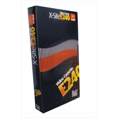 X-SITE E-240 VHS KAZETTA 240 MIN