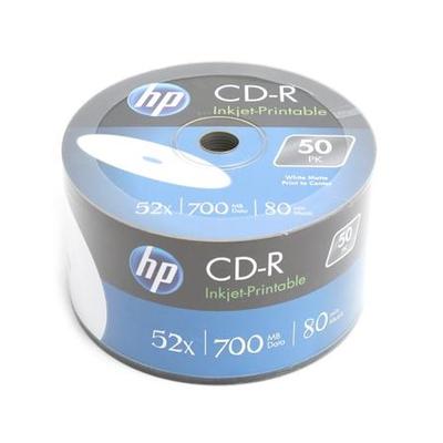 HP CD-R 52X FULL NYOMTATHATÓ SHRINK (50)