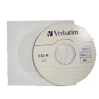 VERBATIM CD-R 52X PAPÍRTOKBAN (10)