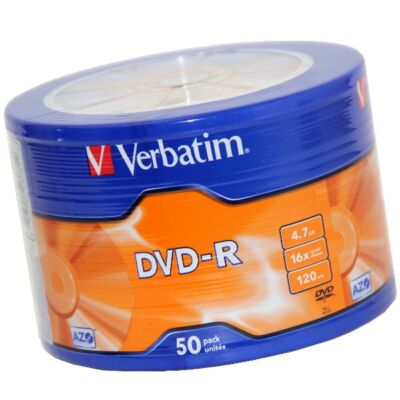 VERBATIM DVD-R 16X SHRINK (50)